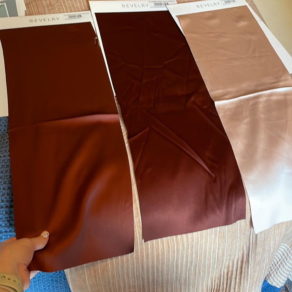 Revelry Satin Mega swatches